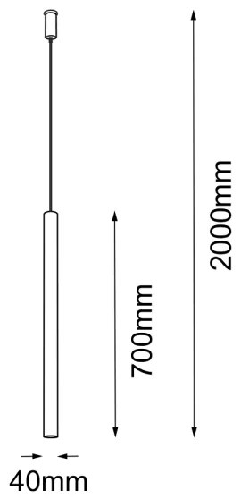 Lustră pe cablu AKADI 1xGU10-MR11/15W/230V Amplex 8884
