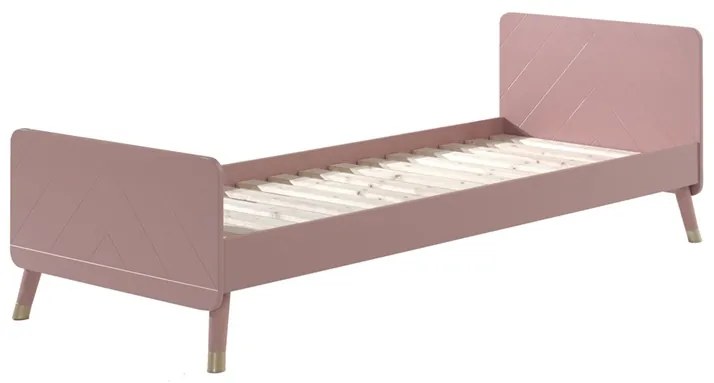 Set BILLY în roz (terra pink) format dintr-un Pat copii (90 x 200 cm) și o noptieră.