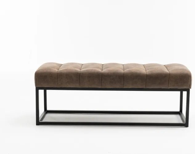 Bancheta tapitata Petit Beaute 110cm, taupe