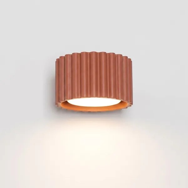Sollux SL.2616 - Aplică de perete AURA 1xGX53/10W/230V portocalie