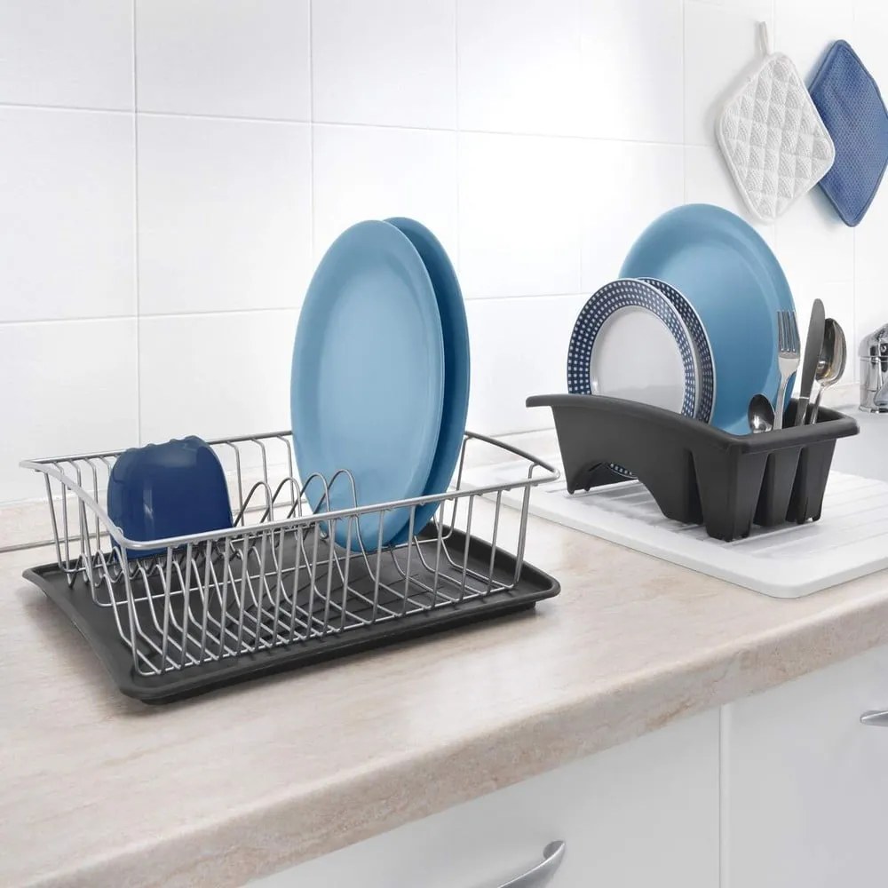 Suport pentru scurs vase Metaltex Aquatex Plus, 35 x 30 cm