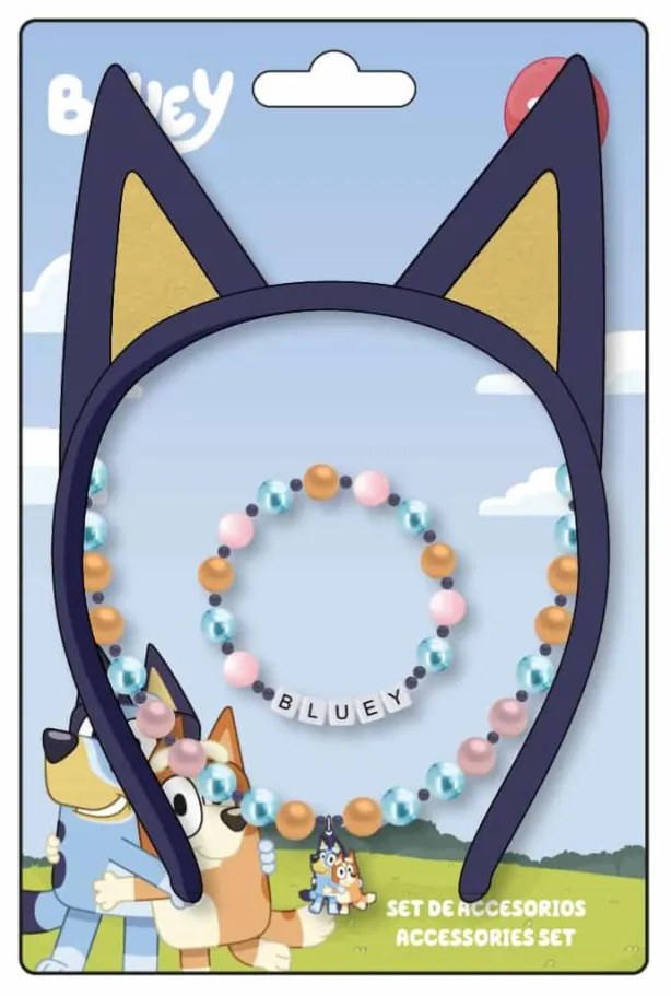 Bluey Ears set de bijuterii și bentiță