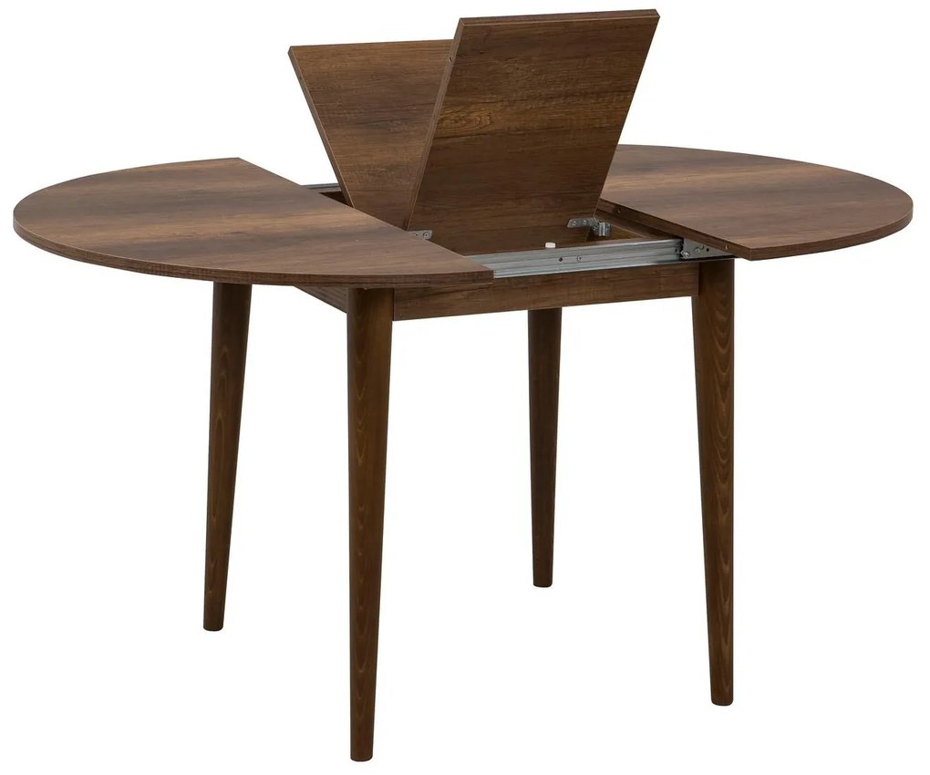Masă de sufragerie extensibilă Nidupo 2 (Nuc) (pentru 4 persoane). 1093750
