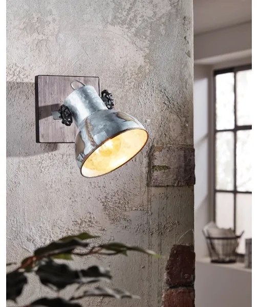 Eglo 49648 - Lampă spot BARNSTAPLE 1xE27/40W/230V