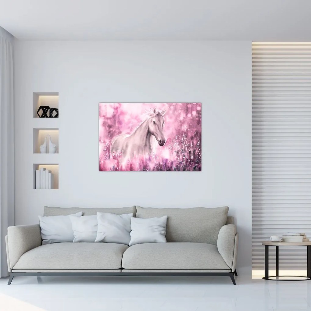 Tablou - Cal pictat (90x60 cm)