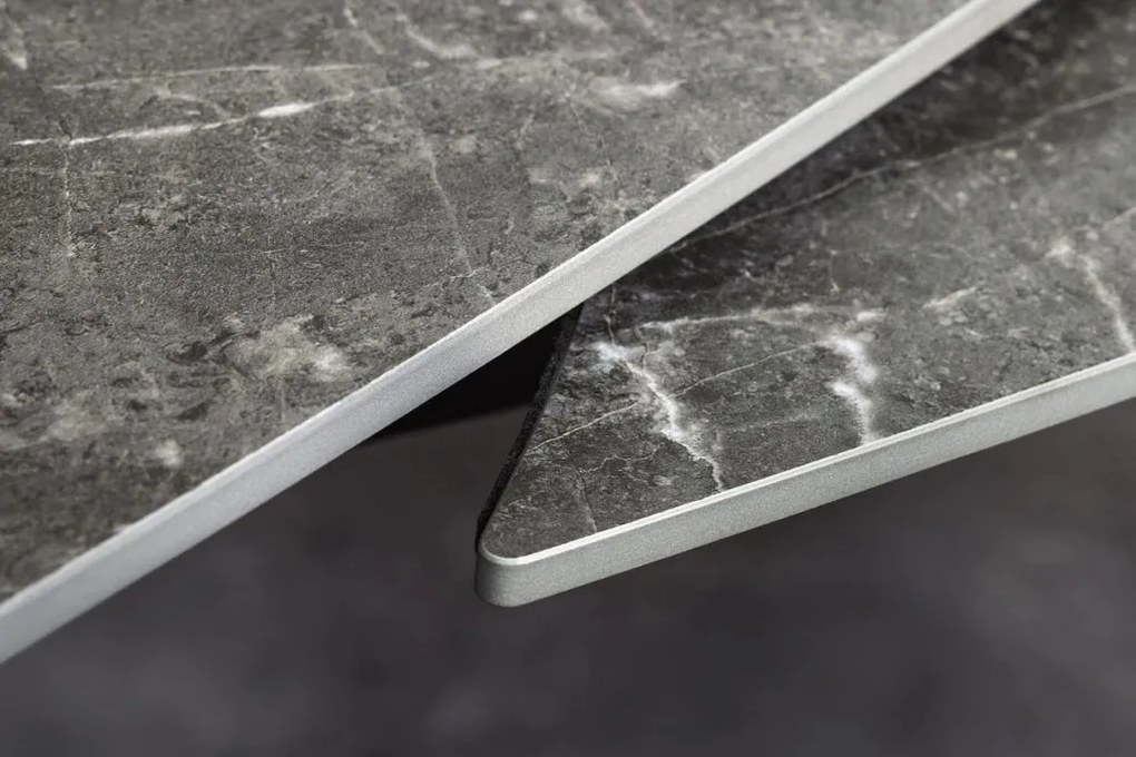 Masa extensibila cu design prin rotire Inception 130-190cm antracit