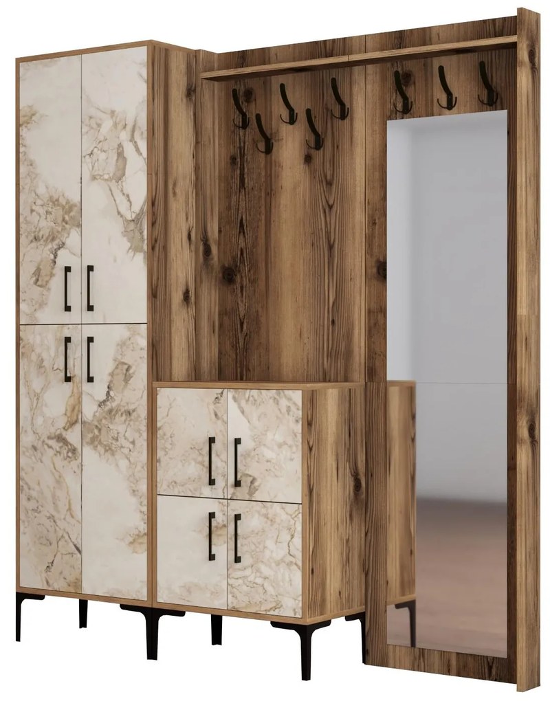 Mobilier hol Betina ABC (Nuc + Alb). 1089016