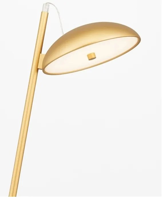 Veioza, lampa de masa LED Flute auriu