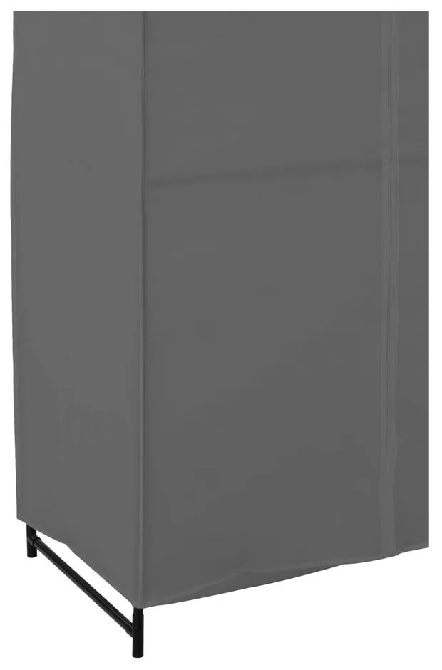 Șifonier gri din material textil 90x160 cm Dara – Premier Housewares