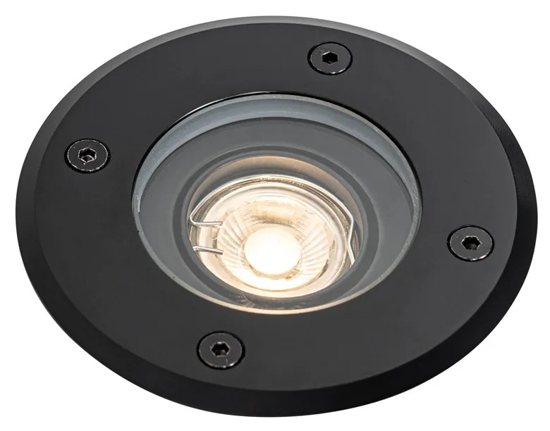 Spot modern pentru exterior Delux negru 35 mm reglabil IP65