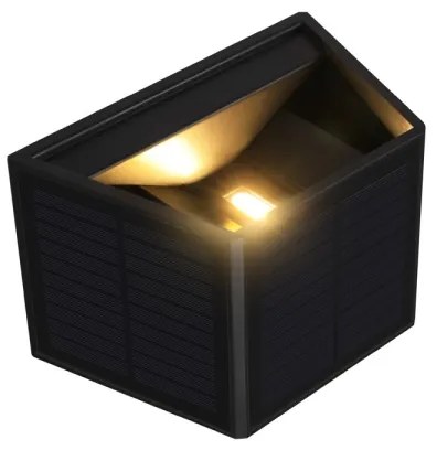 Aplică LED solară Brilagi SOLAR CUBE LED/2W/3,2V 1300 mAh IP54