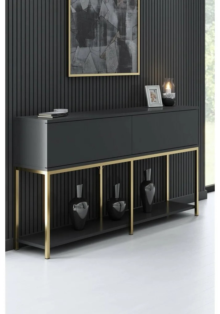 Dulap Lord Anthracite and Gold