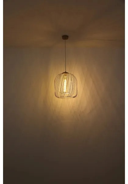 Globo 15965H1 - Lustră suspendată pe cablu DICHTI, 1xE27/40W/230V, Ø 35 cm