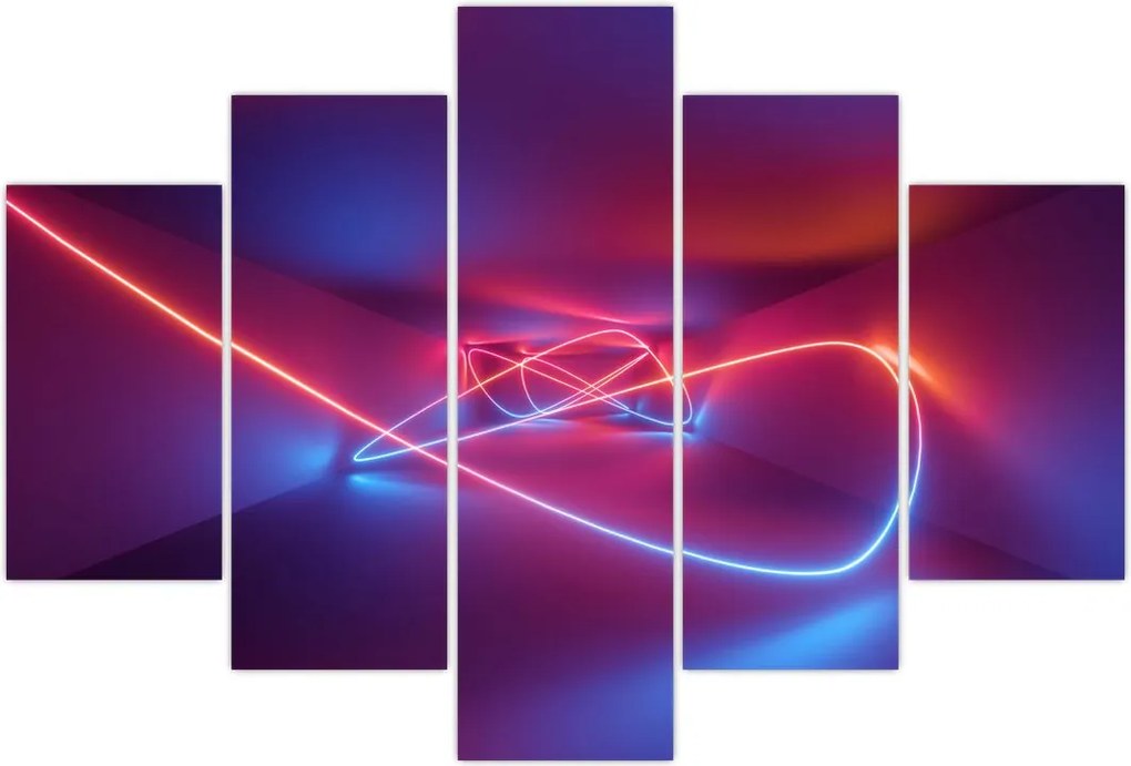 Tablou cu abstracție modernă (150x105 cm)