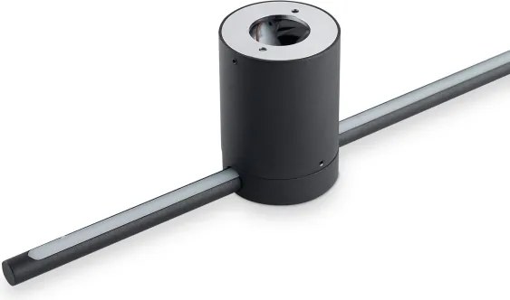 Aplică LED Ideal Lux ESSENCE LED/12W/230V 4000K 70 cm CRI 90 negru