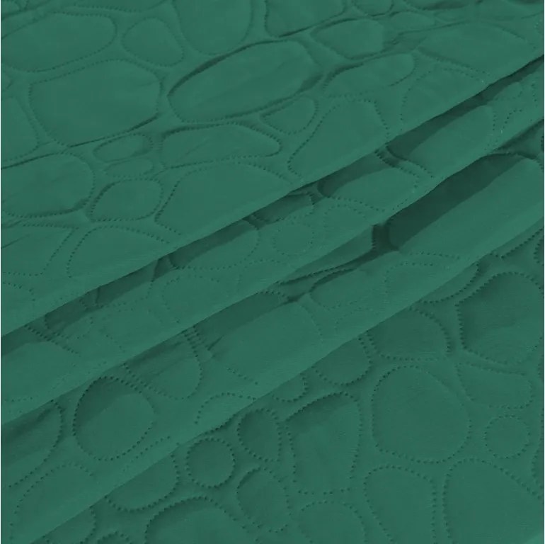 Cuvertura de pat verde STONE Dimensiuni: 200 x 220 cm