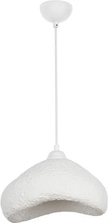 Brilagi - Lampă suspendată cu cablu WABI SABI 1xE27/40W/230V Ø 30 cm albă