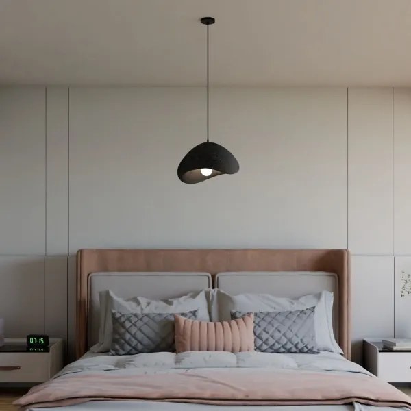 Brilagi - Pendul pe cablu WABI SABI, 1xE27/40W/230V, Ø 33 cm, negru