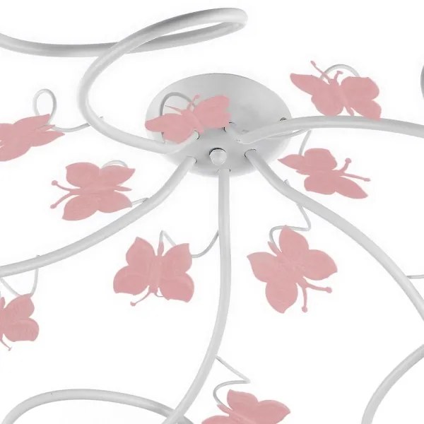 Lustră aplicată pentru copii BUTTERFLY 5xE14/6W/230V ONLI