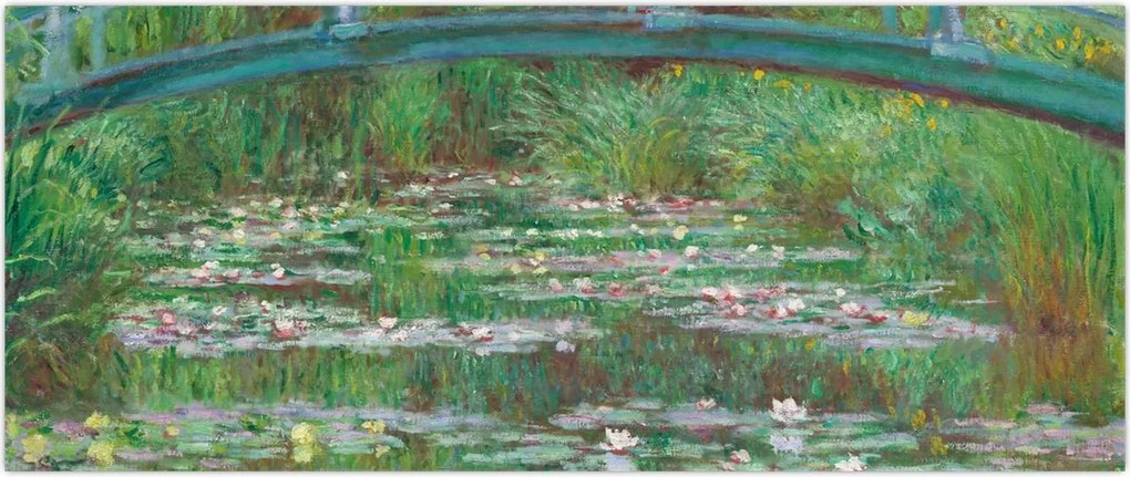 Tablou - Claude Monet, The Japanese Footbridge, reproducere (120x50 cm)