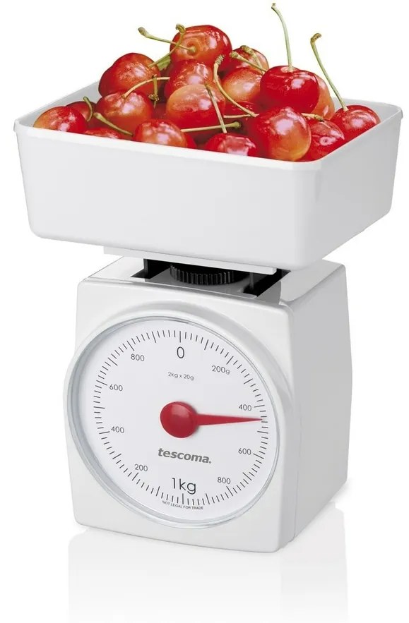Cântar mecanic Tescoma Accura 2 kg,, 3 m, alb cald, M