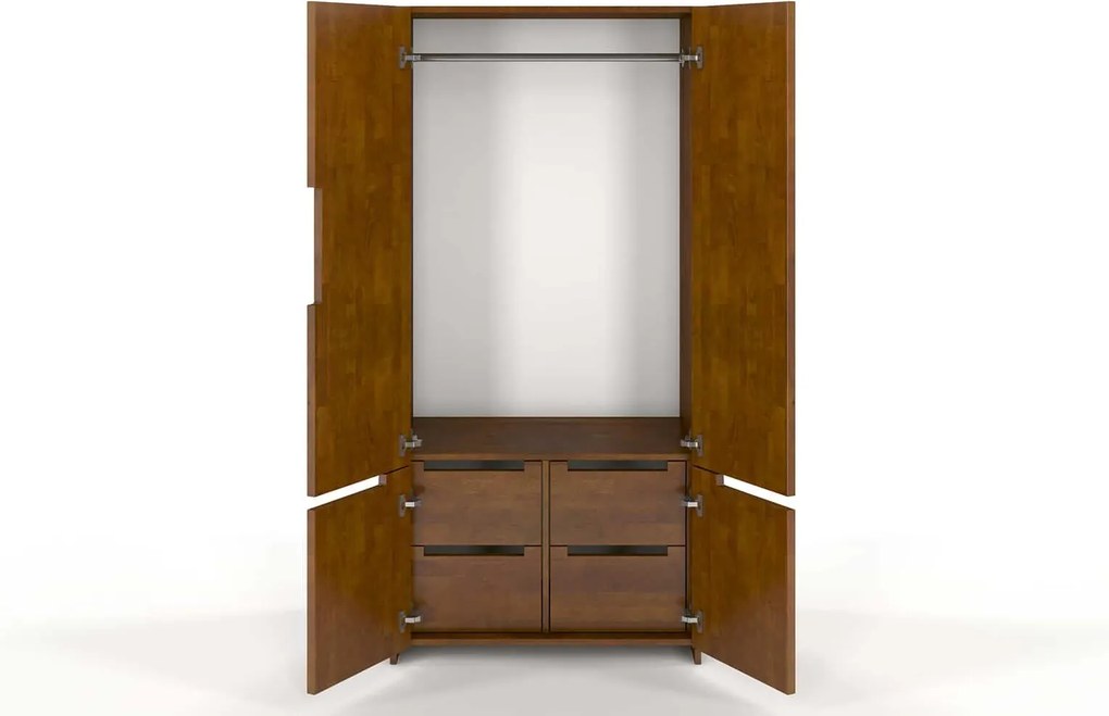 Dulap lemn masiv TerraCraft Fag, 86 × 60 × 180 cm