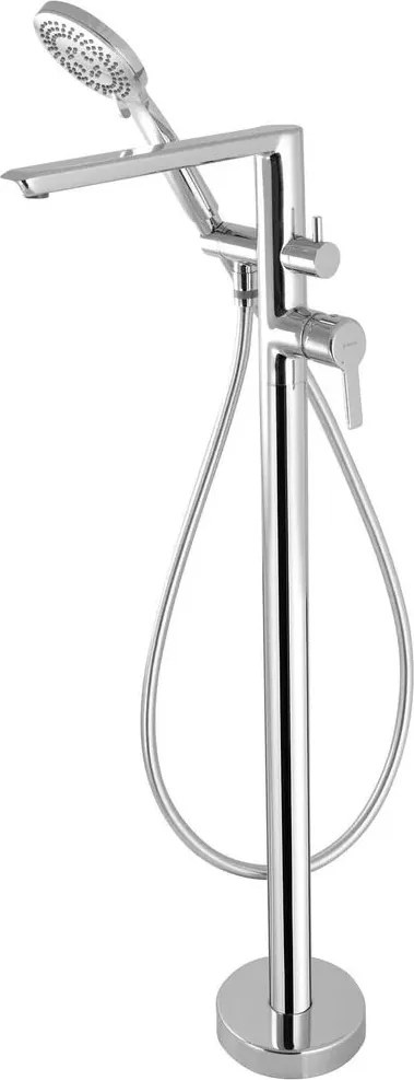Baterie cada - dus freestanding crom Deante Arnika