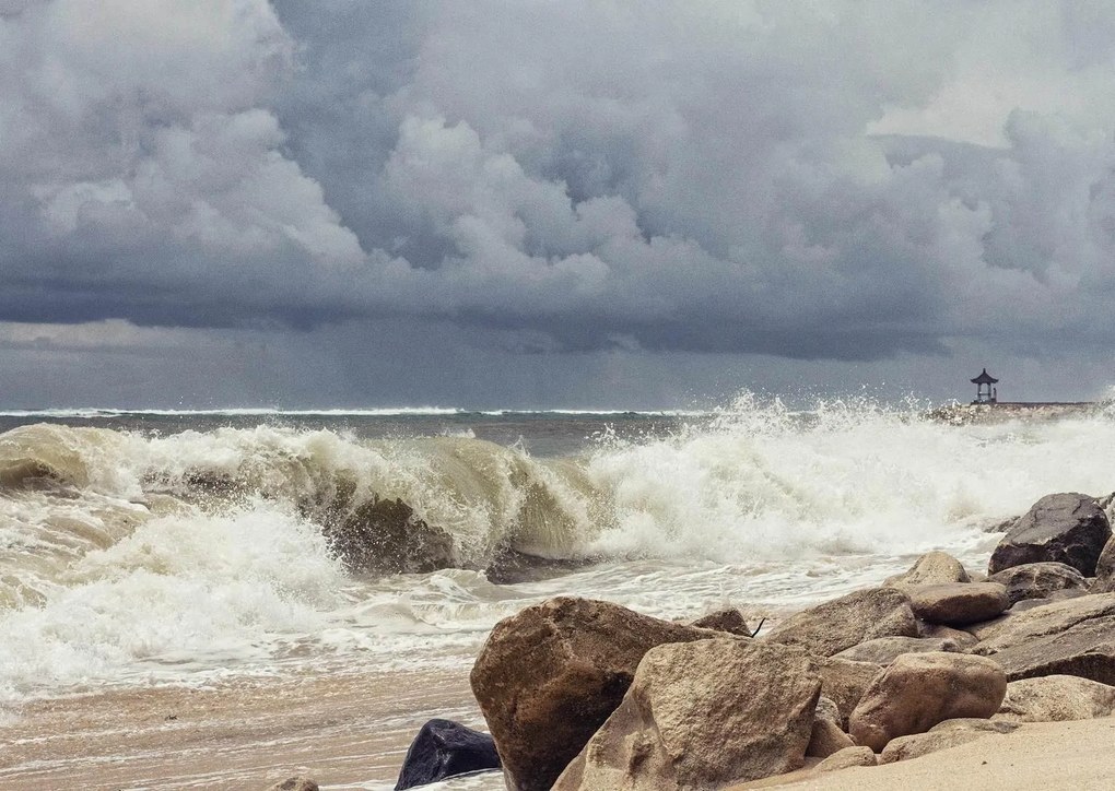 Fototapete, Dimineata intriganta la mare Art.01326