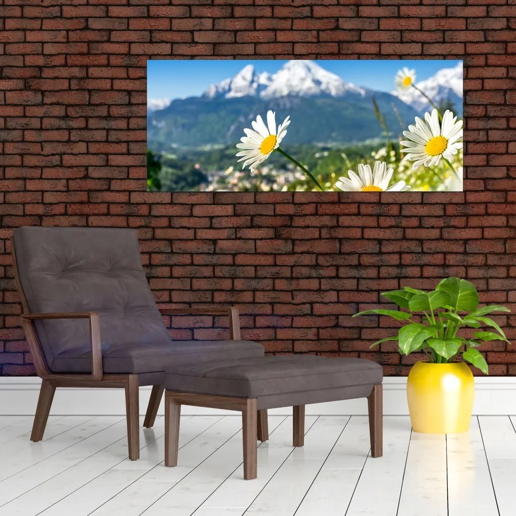 Tablou - Primăvara în Alpi (120x50 cm)