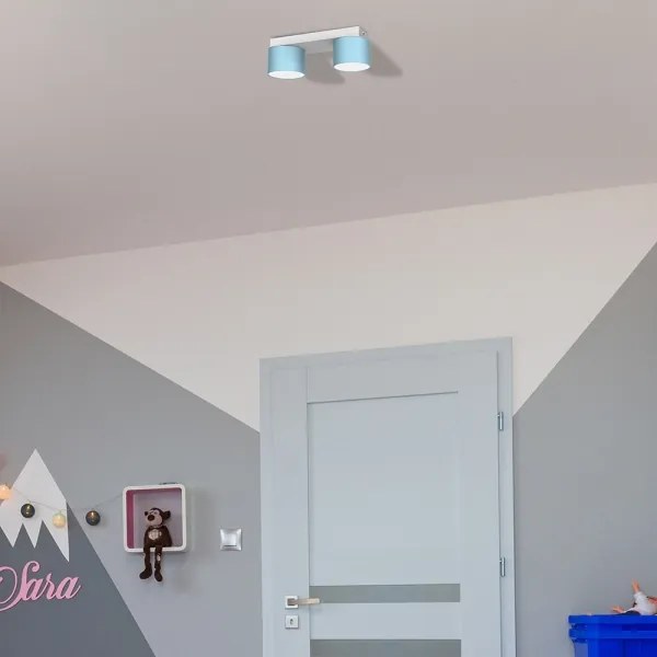 Plafonieră DIXIE 2xGX53/11W/230V albastră