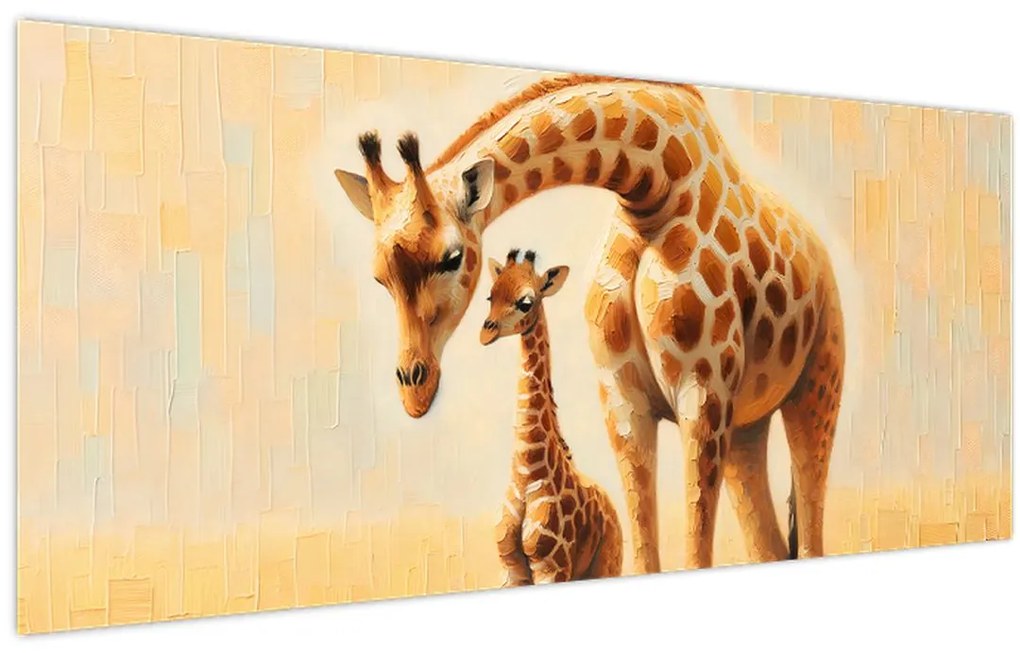 Tablou - Girafe (120x50 cm)