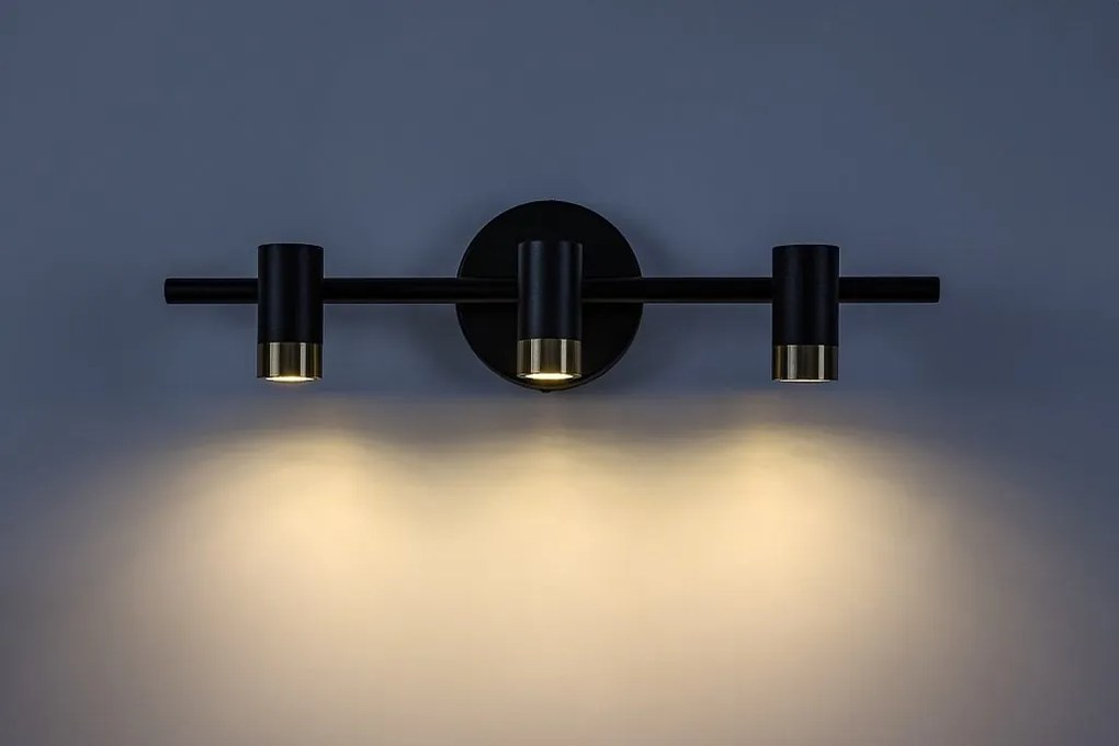 Aplica de perete pentru baie, Protectie IP44 Kadir 3L