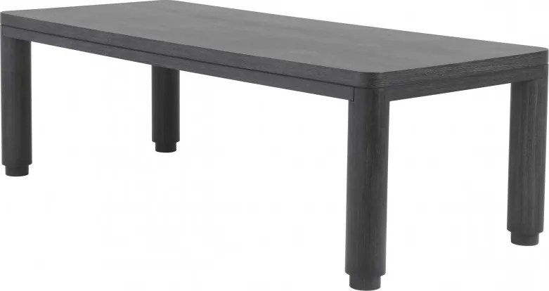 Masa design elegant LUX Atelier, gri carbune 114206 HZ