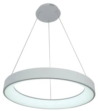 Brilagi - Lustră LED cu dimmer suspendată pe cablu FALCON II LED/99W/230V Ø 60 cm albă + telecomandă
