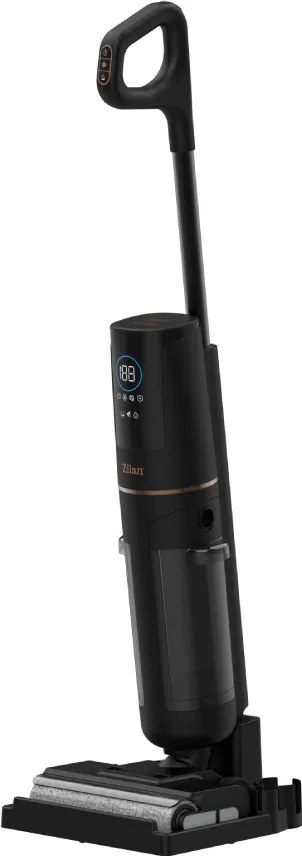 Aspirator vertical Aurum Zilan ZLN8000, Putere 200W, Baterie 2500mAh, Aspirare umed si uscat, Filtru HEPA, Zgomot pana la 74 dB