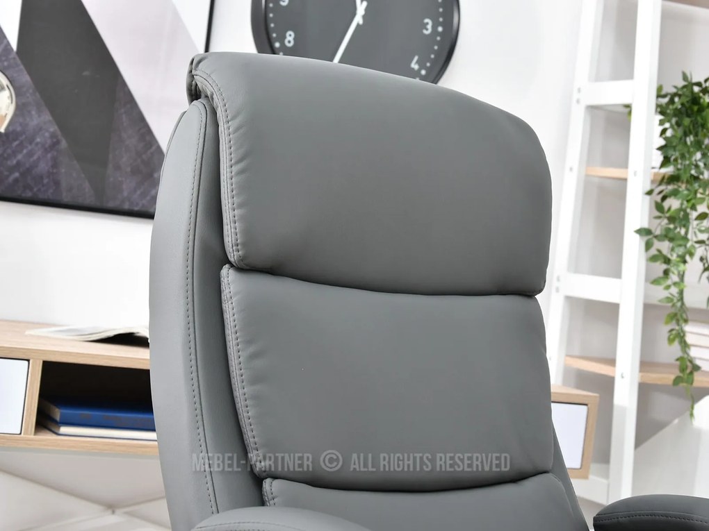 Fotoliu Luxus (gri + crom). Promo -12%. 1109952
