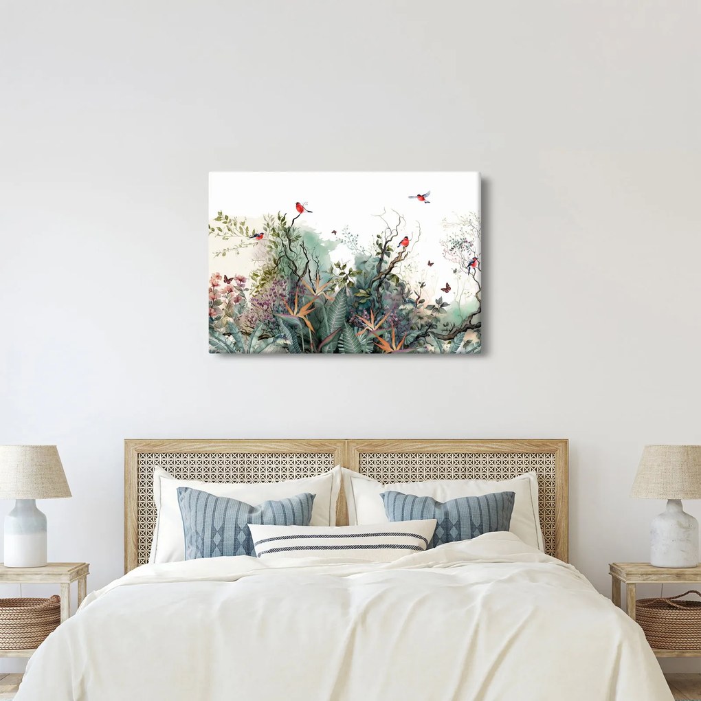 Tablou - Peisaj natural, acvariu (90x60 cm)