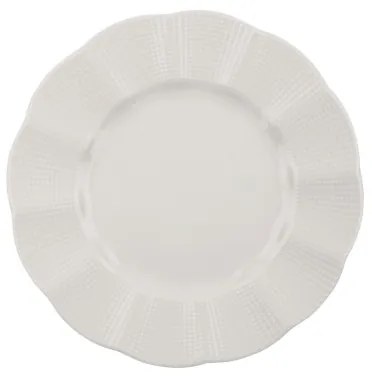 Set de veselă, 18 piese, alb/porțelan