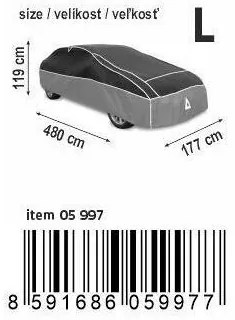 Compass Prelată de protecție împotriva grindinei PREMIUM L 480 x 177 x 119 cm