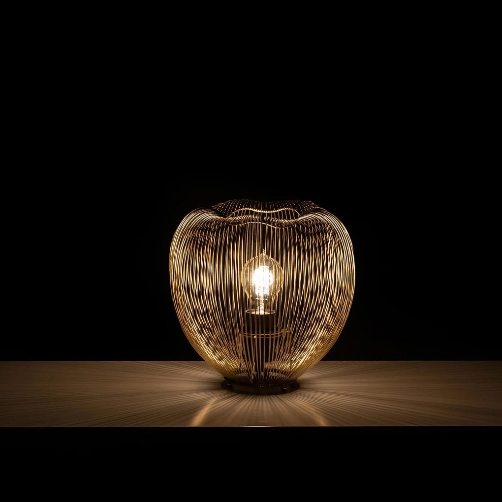 STONES Lampă de masă 26cm X 26cm H. 25cm | Aosom Romania
