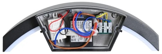 Aplică LED de exterior cu senzor Brilagi ARCELO LED/8W/230V IP54