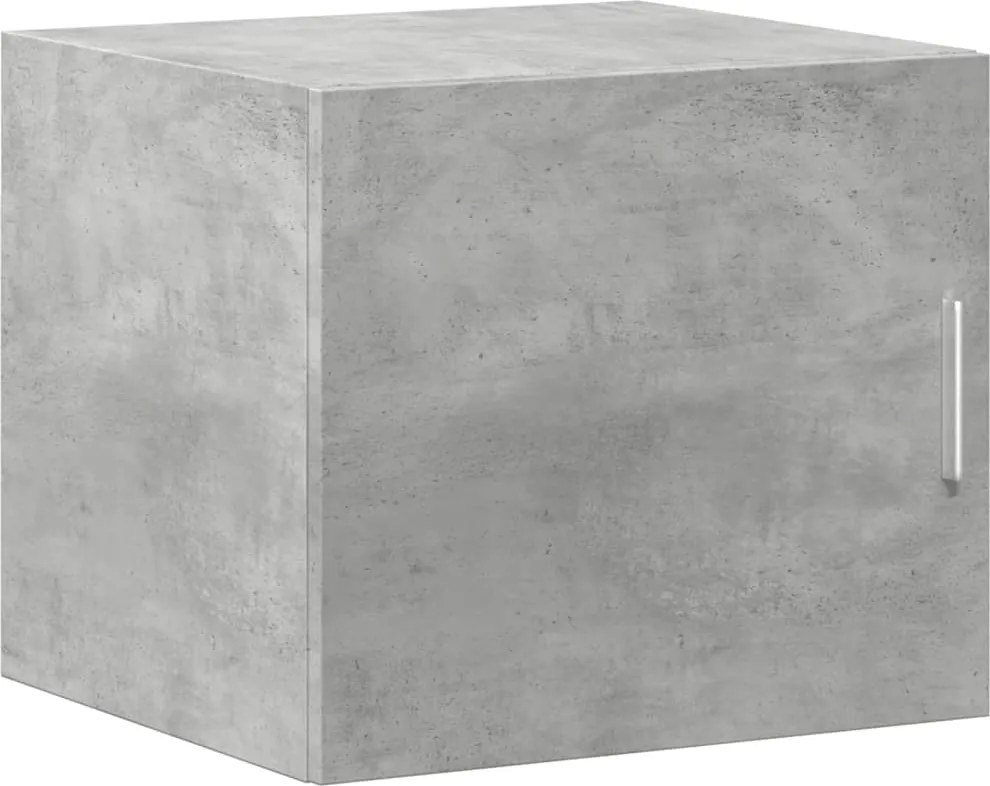 vidaXL Dulap de perete, gri beton, 45x42,5x40 cm, lemn prelucrat