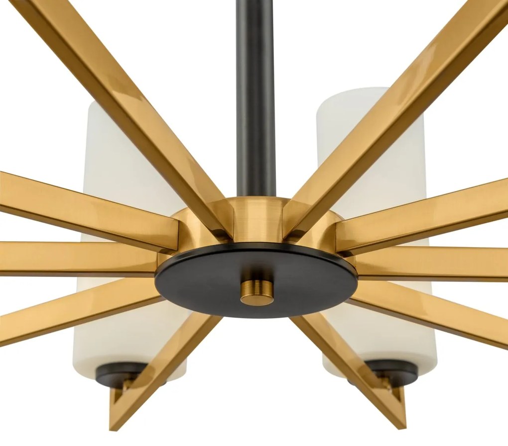 Candelabru 10 brate design modern Fortano MYMOD089PL-10BS
