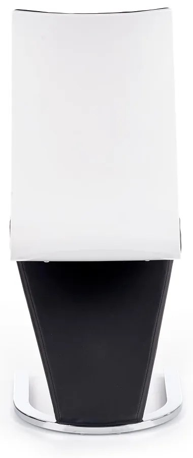 Scaun de bucaterie Medisen, negru/alb