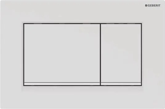 Clapeta de actionare Geberit Sigma30 alb mat lacuit