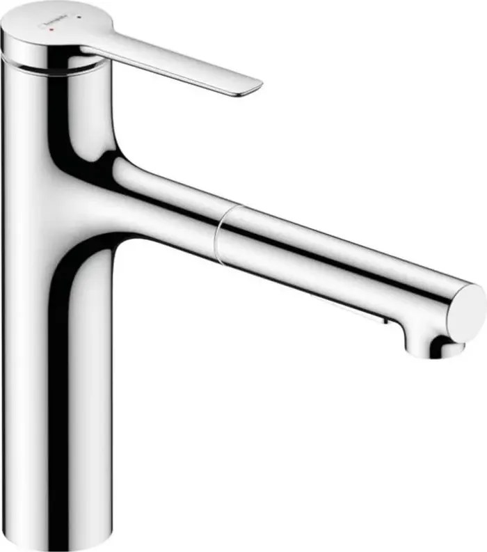 Baterie bucatarie cu dus extractibil Hansgrohe Zesis M33 160 sBox lite cu 2 jeturi