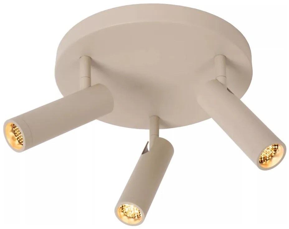 Lucide 22974/13/41 - Spot GRADO 3xGU10/12W/230V bej