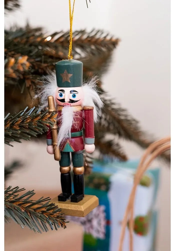 Ornamente de Crăciun 6 buc. din lemn 13 cm Nikita – Bloomingville