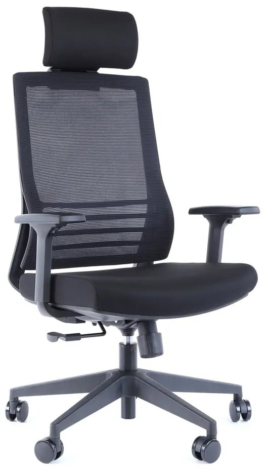 Scaun de birou Claudio 1 + 1 GRATUIT, negru