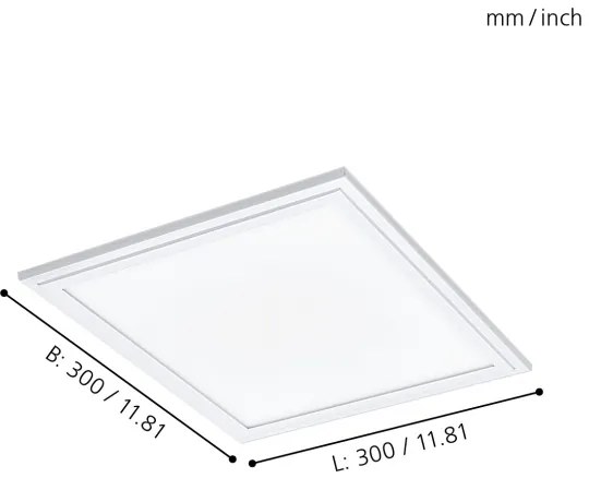 Eglo 96152 - LED panel SALOBRENA LED/16W/230V